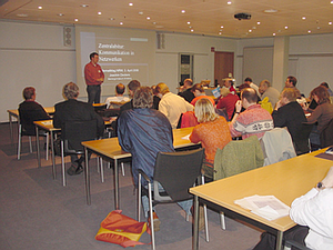 Foto aus dem Workshop: Zentralabitur - Kommunikation in Netzwerken