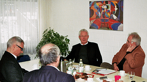 Gesprächsteilnehmer: Prof. Dr. Josef Keuffer, Dr. Hans Kroeger, Christian F. Görlich, Prof. em. Dr. Meinert Meyer